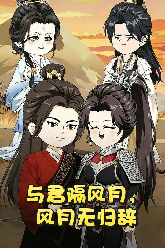 与君隔风月,风月无归辞封面