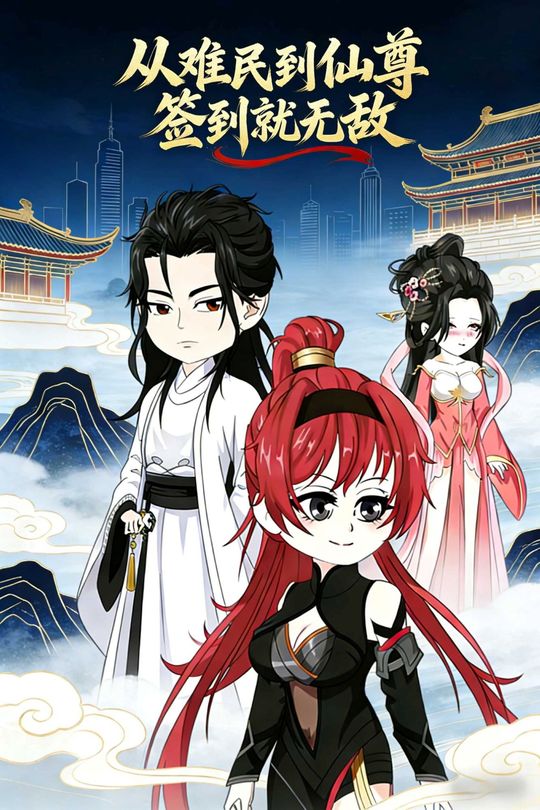 从难民到仙尊,签到就无敌封面