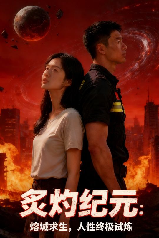 炙灼纪元:熔城求生,人性终极试炼封面