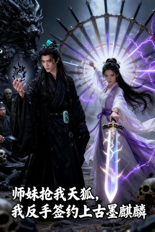 师妹抢我天狐，我反手签约上古墨麒麟封面