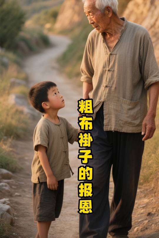 粗布褂子的报恩封面