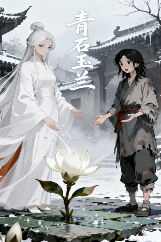 青石玉兰封面
