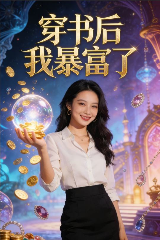 穿书后我暴富了封面