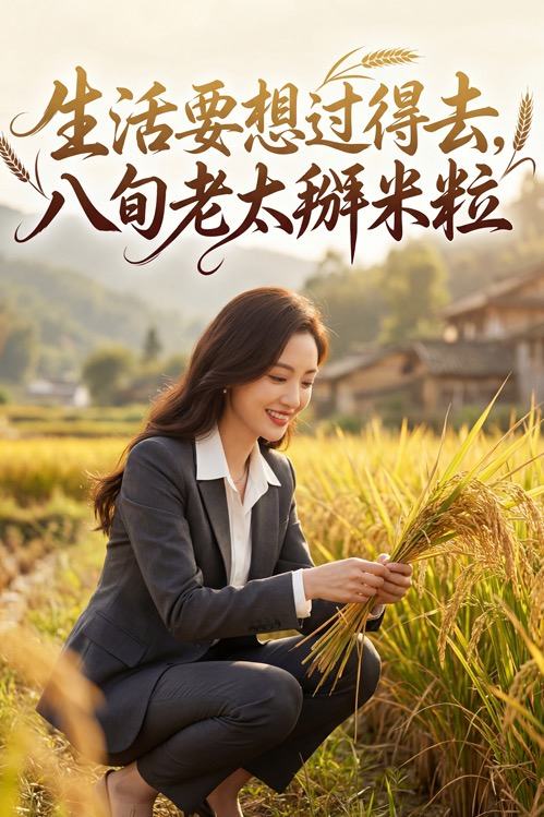 生活要想过得去,八旬老太掰米粒封面