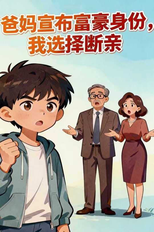 爸妈宣布富豪身份,我选择断亲封面