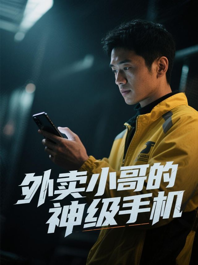 外卖小哥的神级手机封面