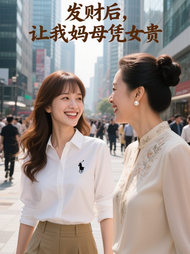 发财后,让我妈母凭女贵封面