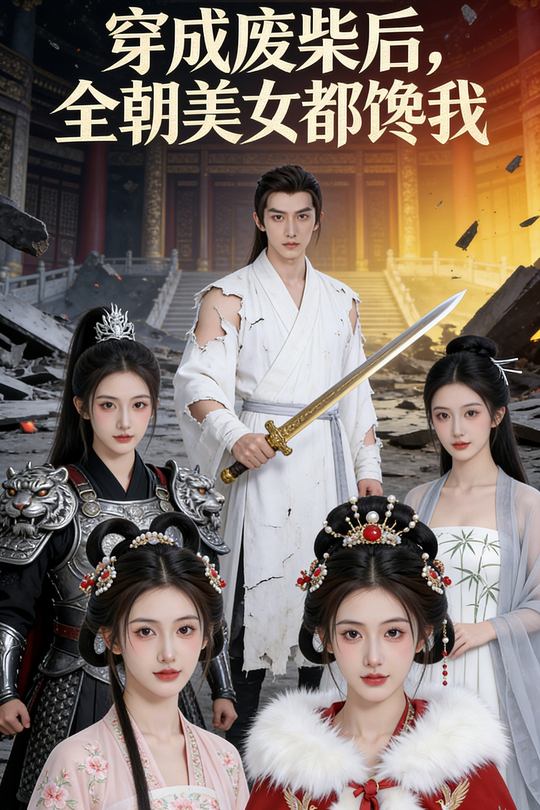 穿成废柴后,全朝美女都馋我封面