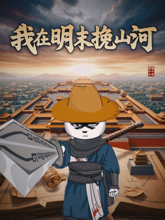 我在大明挽山河封面
