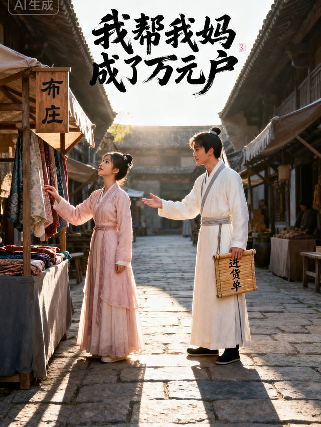 我帮我妈成了万元户封面