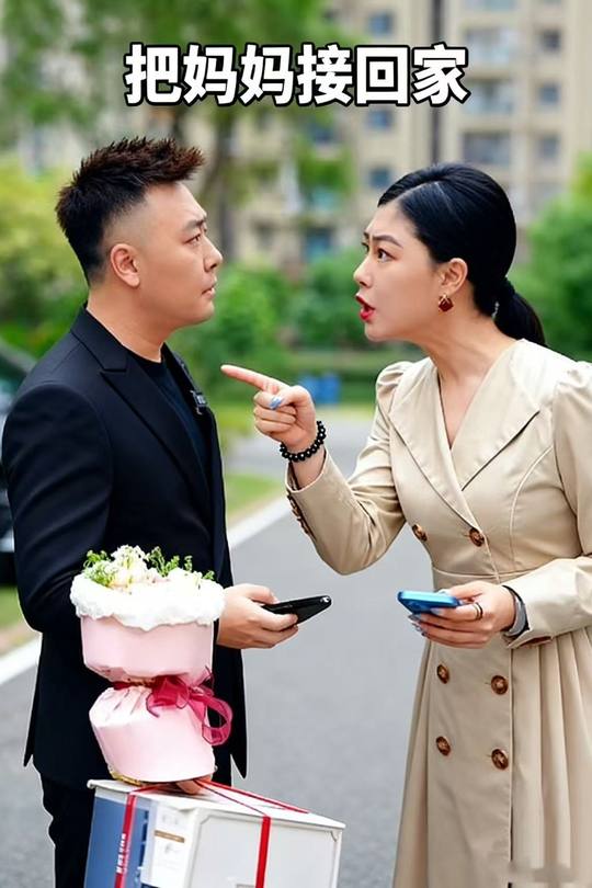 把妈妈接回家封面