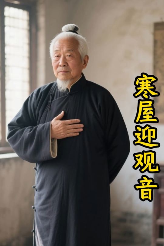 寒屋迎观音封面