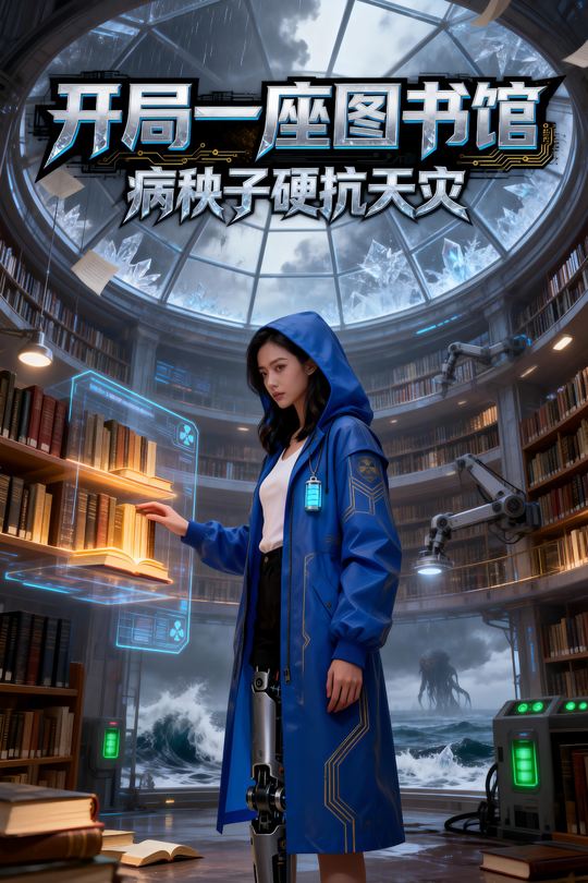 开局一座图书馆，病秧子硬抗天灾封面