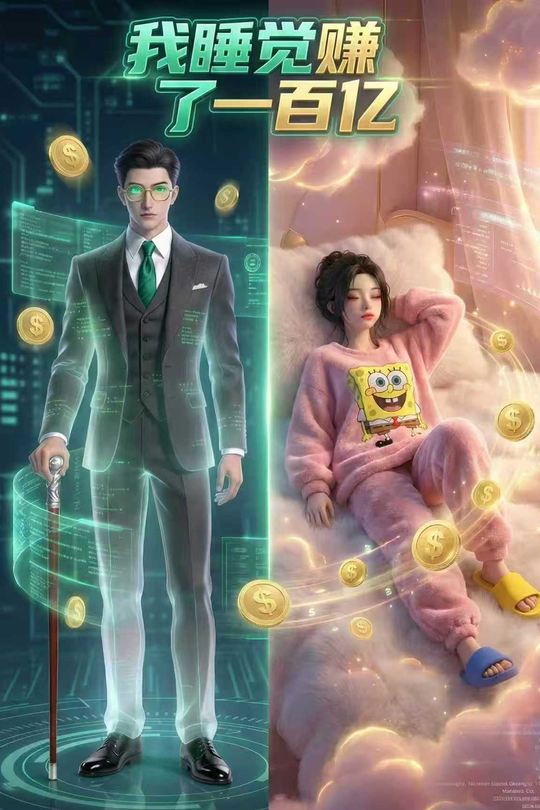 我睡觉赚了100亿封面