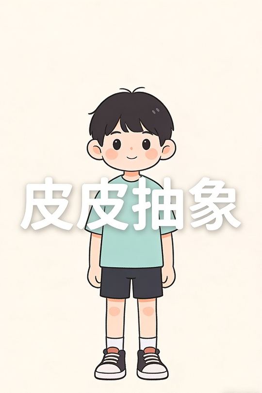 皮皮抽象封面