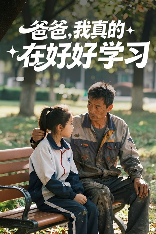 爸爸,我真的在好好学习封面