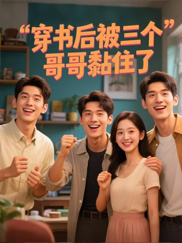 穿书后被三个哥哥黏住了封面