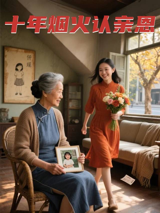 十年烟火认亲恩封面