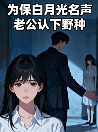为保白月光名声老公认下野种封面