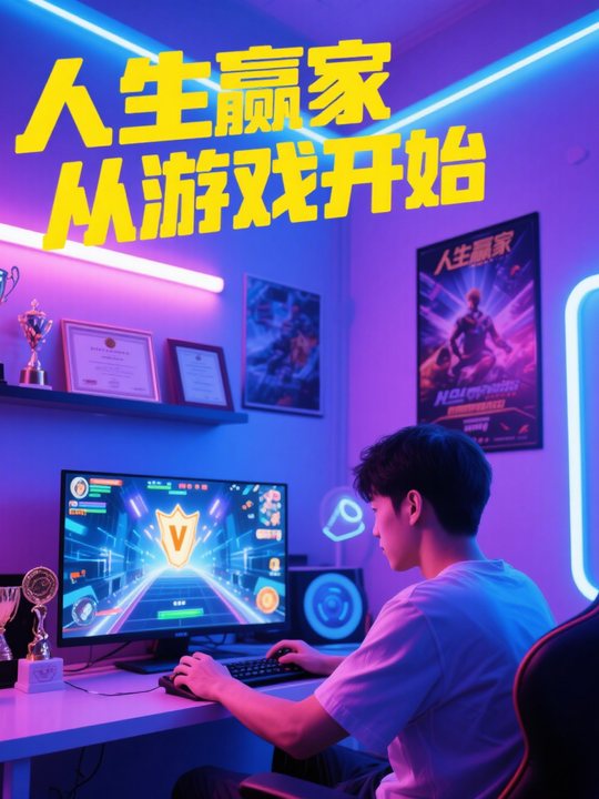 人生赢家从游戏开始封面