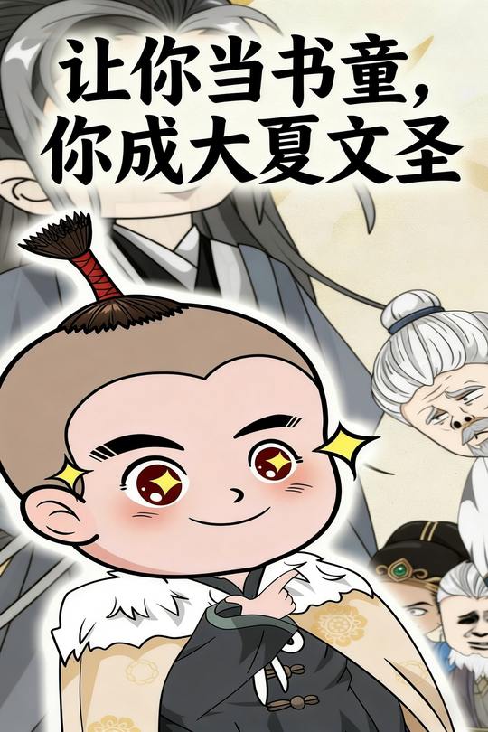 让你当书童,你成大夏文圣封面