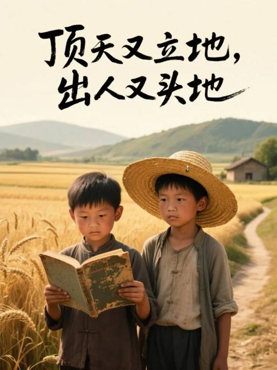 顶天又立地,出人又头地封面