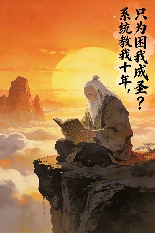 系统教我十年,只为困我成圣?封面