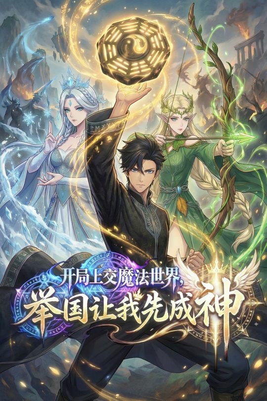 开局上交魔法世界,举国让我先成神封面