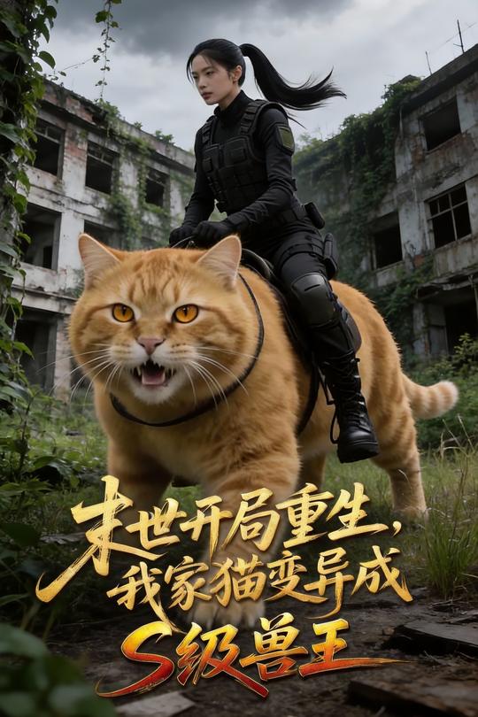 末世开局重生,我家猫变异成S级兽王封面