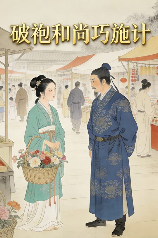 破袍和尚巧施计封面