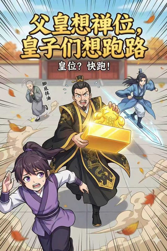 父皇想禅位,皇子们想跑路封面