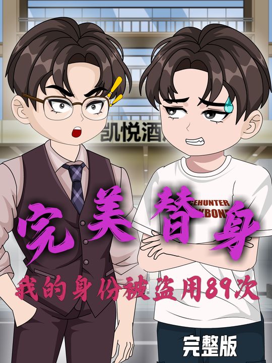 完美替身:我的身份被盗用89次封面