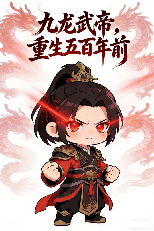 九龙武帝,重生五百年前封面