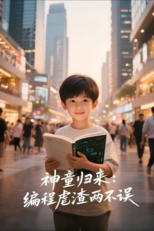 神童归来:编程虐渣两不误封面