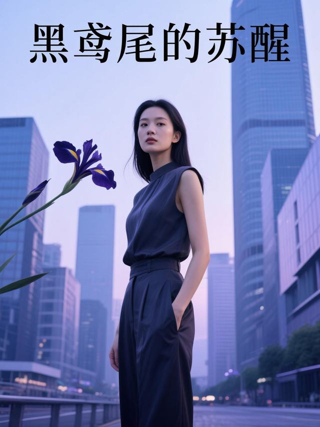 黑鸢尾的苏醒封面