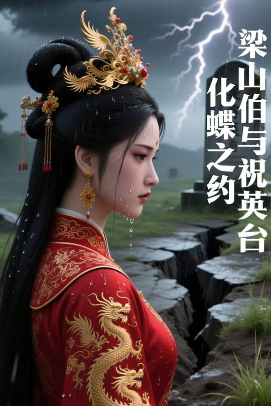 梁山伯与祝英台化蝶之约封面