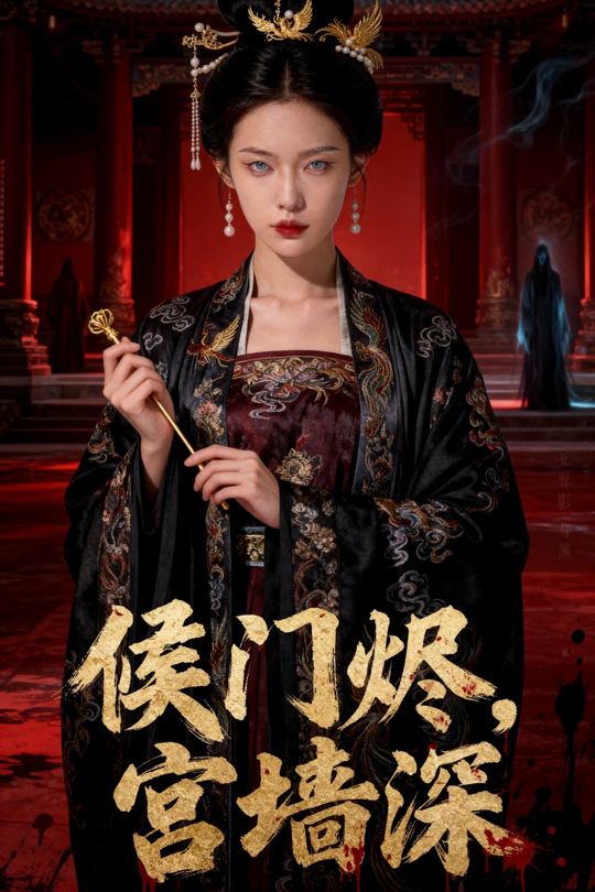 侯门烬,宫墙深封面