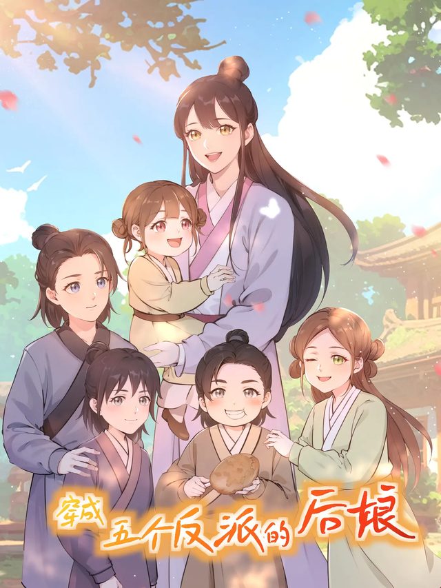 穿成五个反派的后娘封面