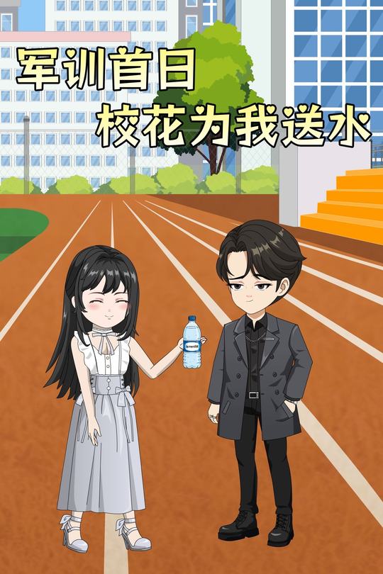 军训首日校花为我送水封面