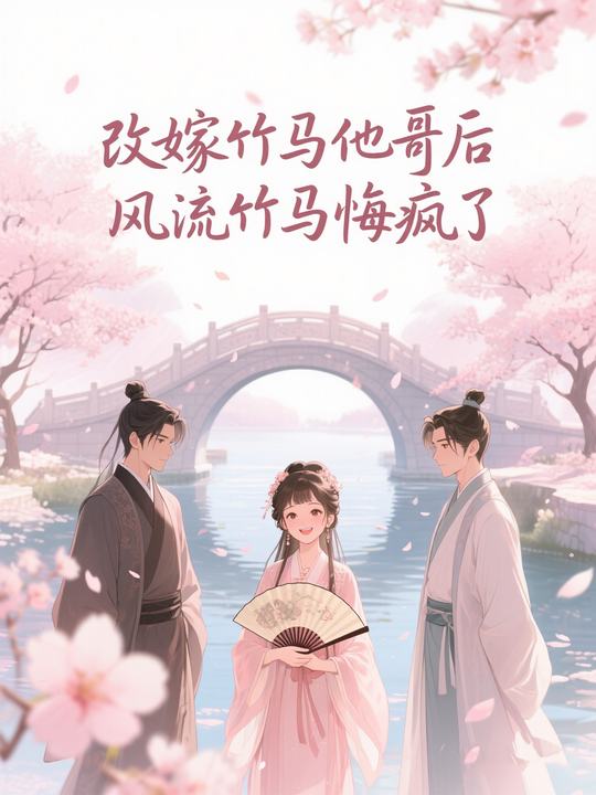 改嫁竹马他哥后,风流竹马悔疯了封面