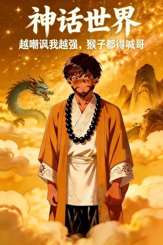 神话世界:越嘲讽我越强,猴子都得喊哥封面