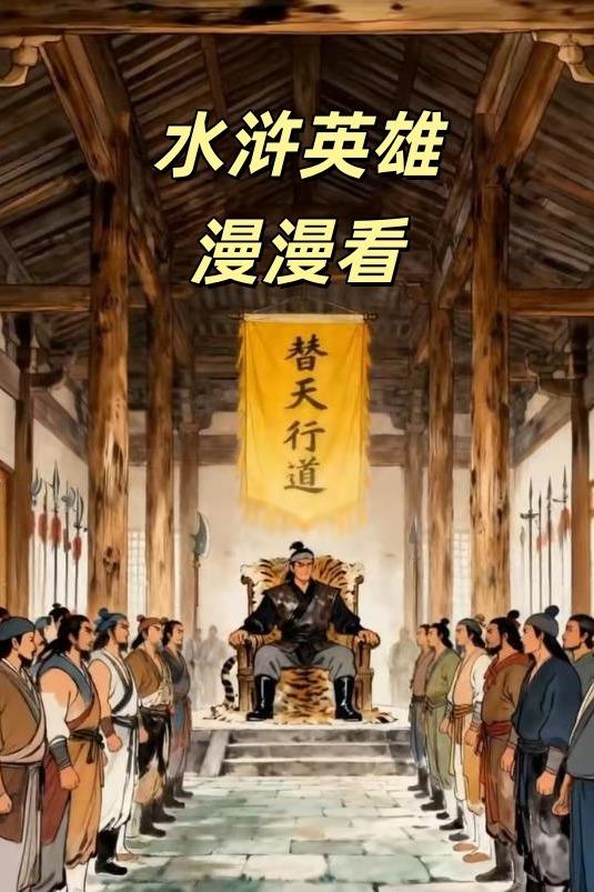水浒英雄漫漫看封面