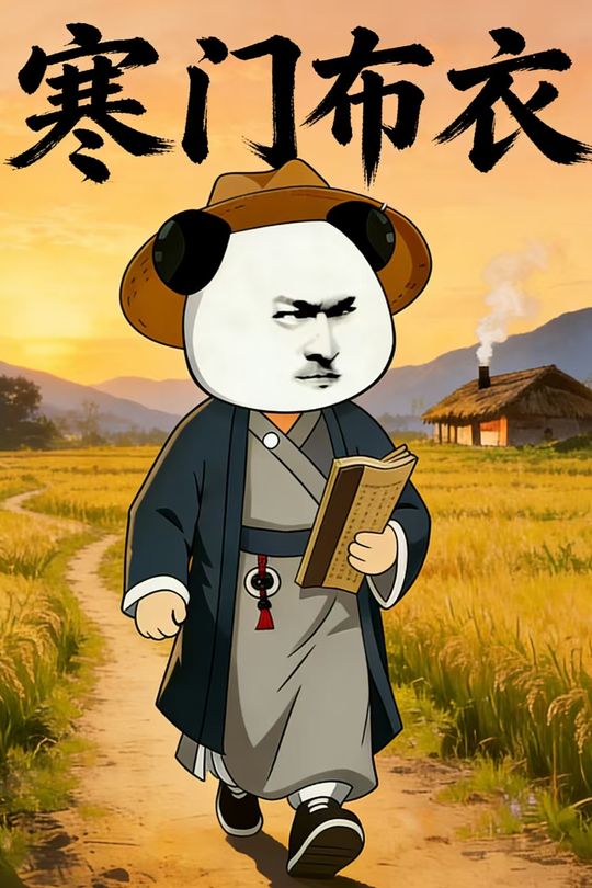 寒门布衣封面