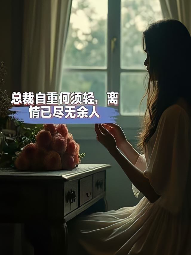 总裁自重何须轻,离情已尽无余人封面