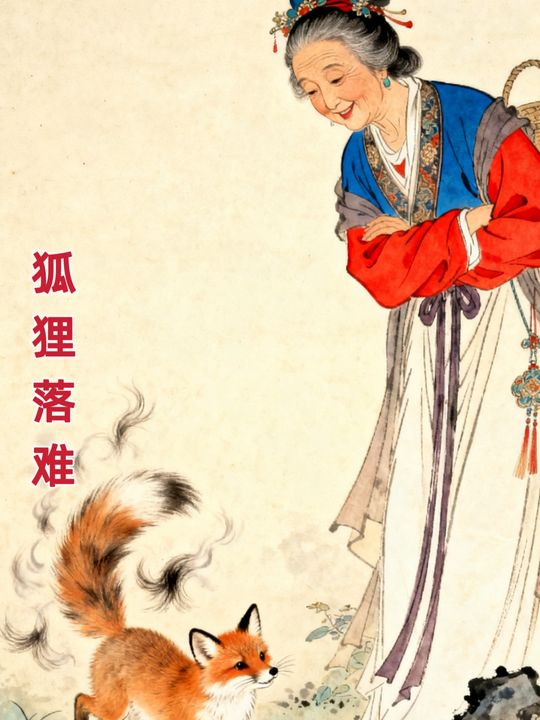 狐狸落难封面
