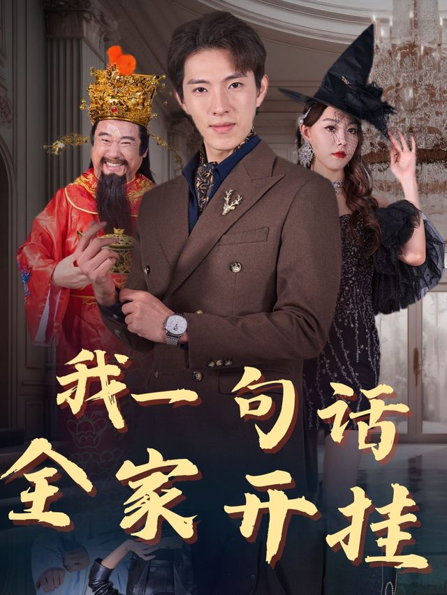 我一句话全家开挂封面
