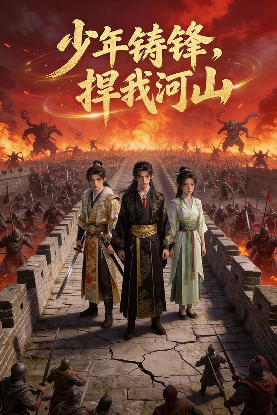 少年铸锋,捍我河山封面