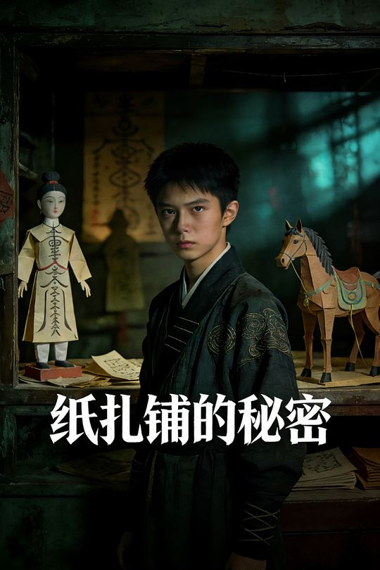 纸扎铺的秘密封面