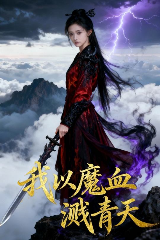 我以魔血溅青天封面