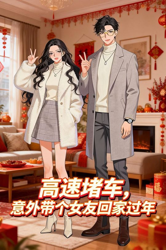 高速堵车,意外带个女友回家过年封面